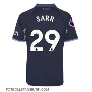 Tottenham Hotspur Pape Matar Sarr #29 Replika Bortatröja 2023-24 Kortärmad